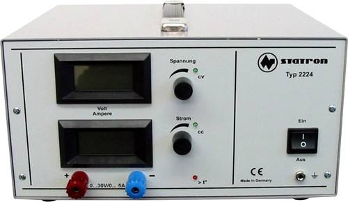 Statron 2224.9 Labornetzgerät, einstellbar 0 - 30V 0 - 5A 150W Anzahl Ausgänge 1 x von Statron