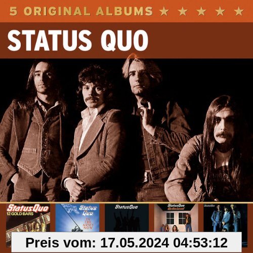 5 Original Albums von Status Quo