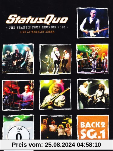 Status Quo - Back2 SQ.1: The Frantic Four Reunion 2013 (+ Audio-CD) [2 DVDs] von Status Quo