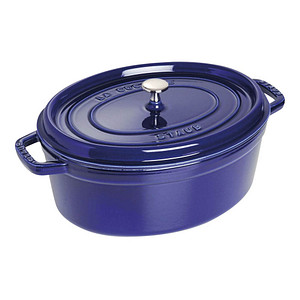 staub Bräter blau 5,5 l von Staub