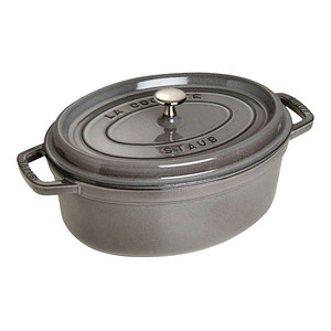 staub Bräter grau 4,2 l von Staub