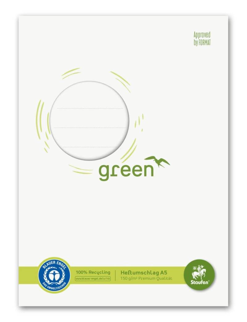Staufen® Heftumschlag 15,2 x 21,2 cm DIN A5 von Staufen®