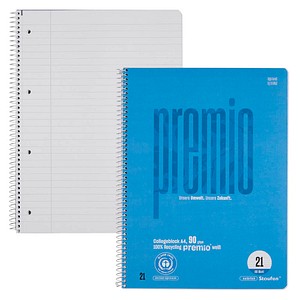 Staufen® Collegeblock Premio Lineatur 21 liniert DIN A4 ohne Rand von Staufen®