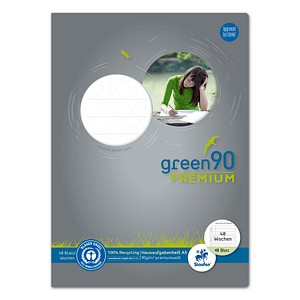 Staufen® Hausaufgabenheft green Lineatur SL liniert DIN A5 ohne Rand, 48 Blatt von Staufen®