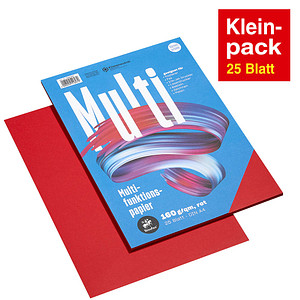 Staufen® Kopierpapier rot DIN A4 160 g/qm 25 Blatt von Staufen®