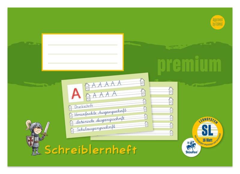 Staufen® Schreiblernheft liniert DIN A4 quer 16 Blätter von Staufen®