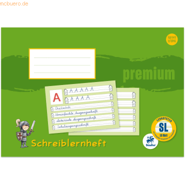 10 x Staufen Schreiblernheft Premium A4 liniert Lineatur SL 16 Blatt f 10 x Staufen Schreiblernheft Premium A4 liniert Lineatur SL 16 Blatt f von Staufen
