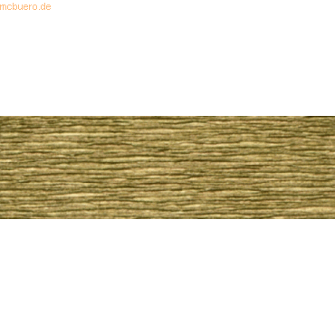 10 x Staufen Krepppapier 52g/qm 50x250cm gold von Staufen