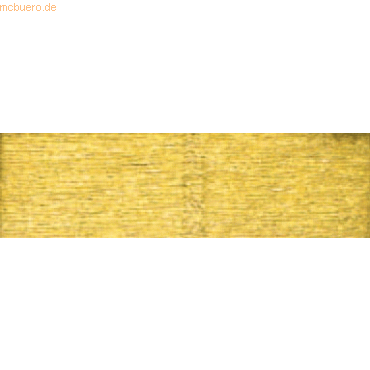 10 x Staufen Krepppapier Alu 80g/qm 50cmx250cm gold von Staufen