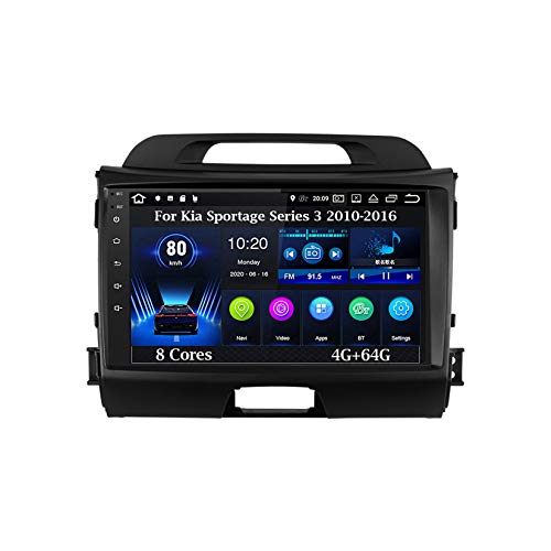 Autoradio Bluetooth Car Multimedia Navigations GPS Für Kia Sportage Series 3 2010-2016 8 Cores 4G+64G Auto Zubehör Einfügen Und Verwenden Car Video Player Carplay Player Radio-Videoempfänger von Stavr
