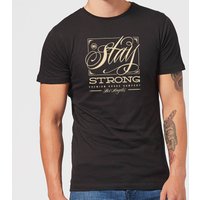 Stay Strong Deming Men's T-Shirt - Black - 4XL von Stay Strong