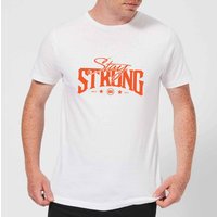 Stay Strong Logo Men's T-Shirt - White - 5XL von Stay Strong