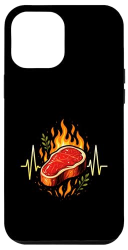 Grillen Steak Ekg Herzlinie Griller Bbq Sommer Hülle für iPhone 12 Pro Max Grillen Steak Ekg Herzlinie Griller Bbq Sommer Hülle für iPhone 12 Pro Max von Steak Liebhaber Fleisch