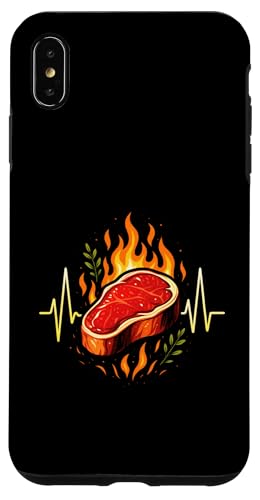 Grillen Steak Ekg Herzlinie Griller Bbq Sommer Hülle für iPhone XS Max Grillen Steak Ekg Herzlinie Griller Bbq Sommer Hülle für iPhone XS Max von Steak Liebhaber Fleisch