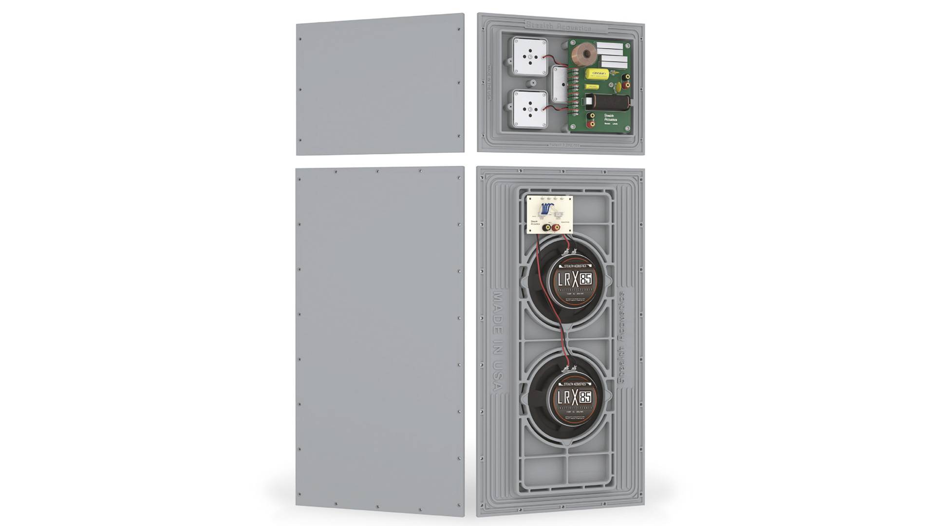 Stealth Acoustics LRX85 - Einbaulautsprecher Stealth Acoustics LRX85 - Einbaulautsprecher von Stealth Acoustics