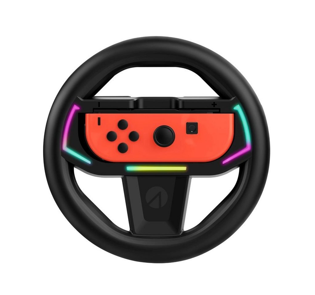 Stealth Joy-Con Racing Wheel Lenkrad mit LED Beleuchtung Lenkrad von Stealth