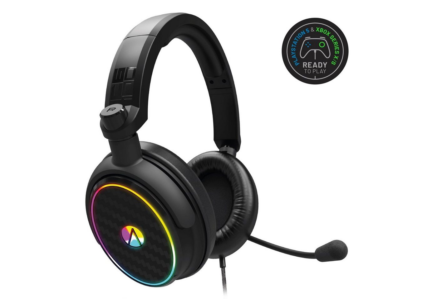 Stealth Stereo Gaming Headset C6-100 mit LED Beleuchtung Gaming-Headset (Plastikfreie Verpackung) von Stealth