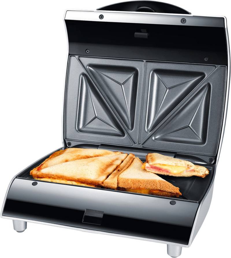 SG 20 Sandwichmaker schwarz/silber von Steba