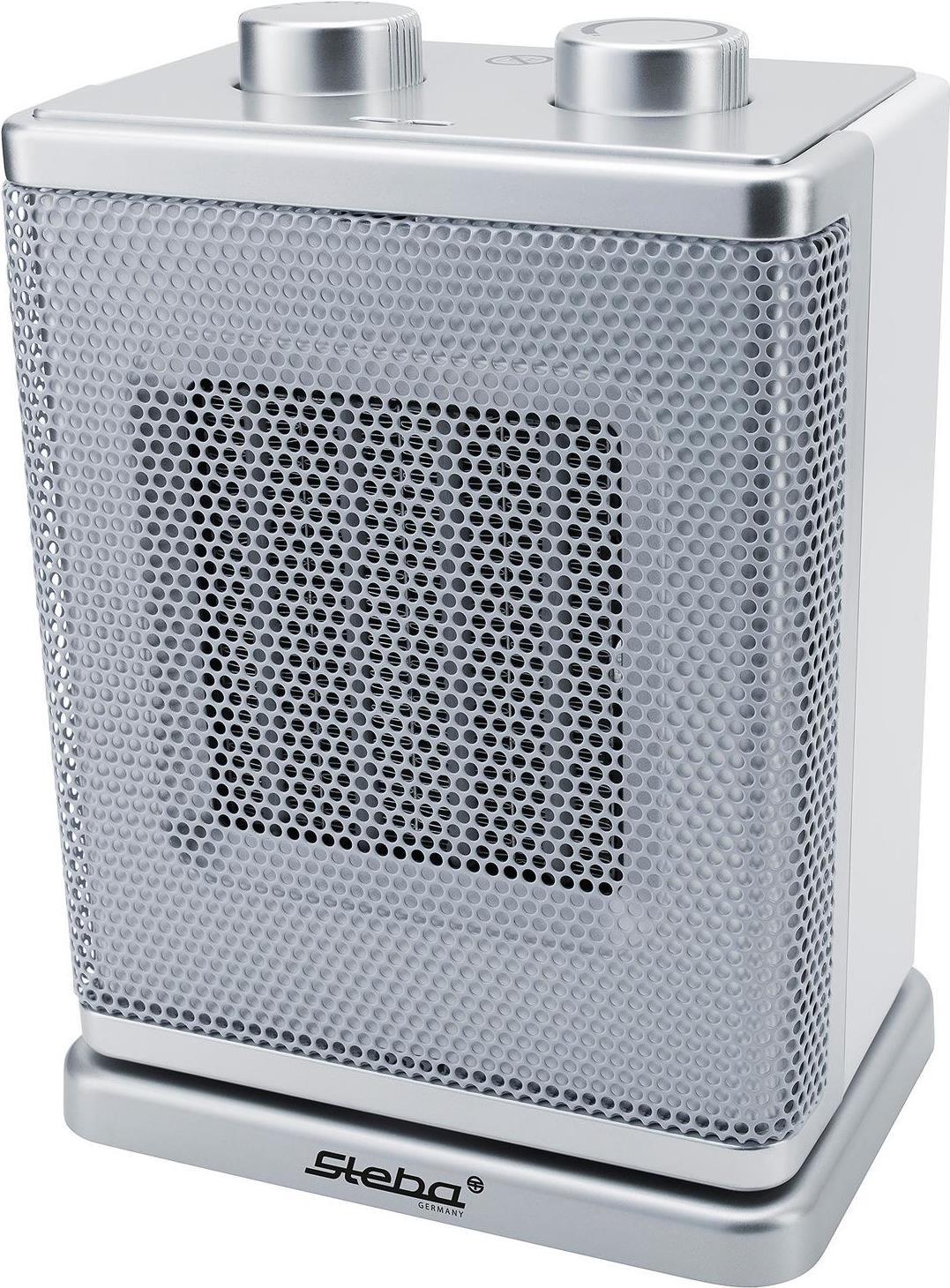 Steba KH 4 Elektrischer Raumheizlüfter Indoor Silber - Weiß 1800 W (392400) von Steba