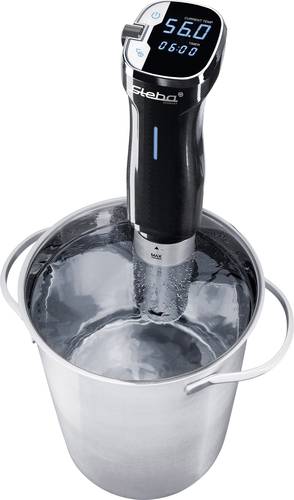 Steba SV 50 05-15-00 Sous Vide Stick (Vakuumgarer) Schwarz, Edelstahl von Steba