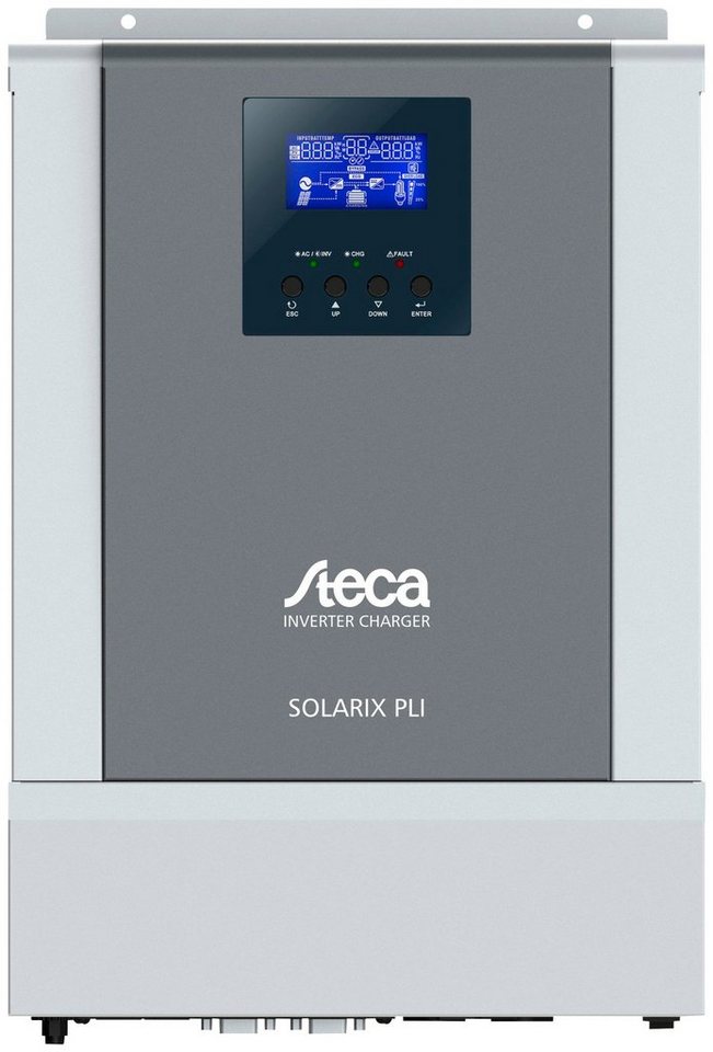 Steca Solarix PLI 1000-12 Solarladegerät (1200 W, 12 VDC, 230 VAC, 40-65 Hz) von Steca