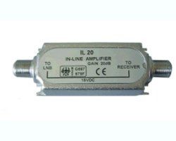 In-Line-Verstärker In-Line-Verstärker von Stecker und Dosen