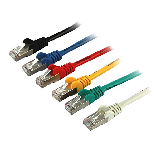 Anschluss & Fasern s215183 Ethernet Kabel 30 m weiß von Stecker & Fasern
