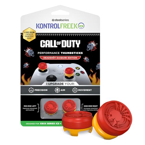 KontrolFreek Call of Duty® Deadshot Daiquiri für Xbox – Performance Thumbsticks – Collector’s Edition – Ingame-Item – CoD Deadshot Standard Xbox-Kit von SteelSeries