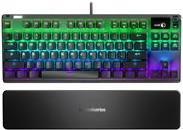 SteelSeries Apex 7 TKL - Tastatur - mit Display - backlit - USB - Deutsch - Tastenschalter: SteelSeries QX2 rot von SteelSeries