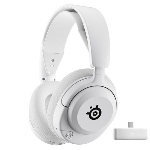 SteelSeries Arctis Nova 5X Wireless - Gaming Headset Multi-System -Xbox,PC,Switch 2 - Magnetische Neodym-Treiber -Über 100 Audio Presets - 60H Akkulaufzeit -2,4 GHz oder BT -ClearCast Gen2.X-Mik -Weiß SteelSeries Arctis Nova 5X Wireless - Gaming Headset Multi-System -Xbox,PC,Switch 2 - Magnetische Neodym-Treiber -Über 100 Audio Presets - 60H Akkulaufzeit -2,4 GHz oder BT -ClearCast Gen2.X-Mik -Weiß von SteelSeries