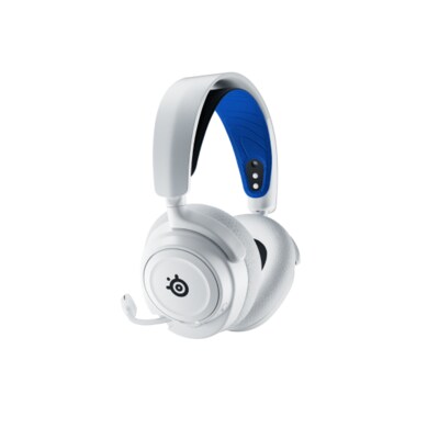 SteelSeries Arctis Nova 7P Wireless Gaming Headset weiß / blau von SteelSeries