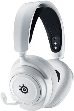 SteelSeries Arctis Nova 7X - Headset - ohrumschließend - Bluetooth / 2,4 GHz Funkfrequenz - kabellos - 3,5 mm Stecker, USB-C - weiß (61567) von SteelSeries