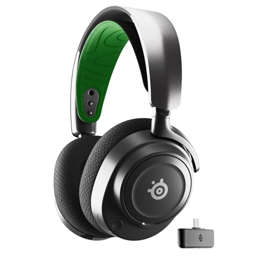 SteelSeries Arctis Nova 7X Wireless- Multi-Plattform Gaming-Headset-PS5,PC,Switch 2,Mobile - Magnetische Neodym-Treiber- 2,4 GHz + Mischbarer Bluetooth- 38 H Akkulaufzeit– ClearCast Gen 2 KI-Mik von SteelSeries