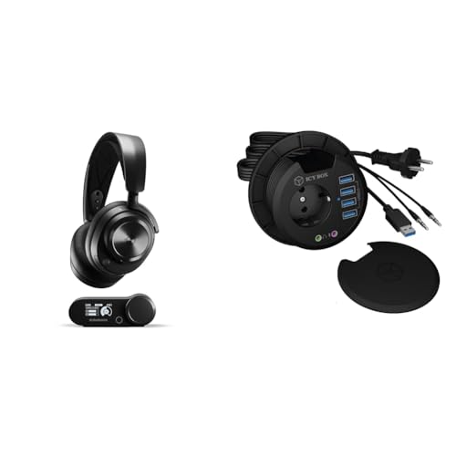 SteelSeries Arctis Nova Pro Wireless - Multi-System Gaming-Headset & Hub 4-Port IcyBox USB 3.0 IB-Hub1430 Tisch-Hub extern retail SteelSeries Arctis Nova Pro Wireless - Multi-System Gaming-Headset & Hub 4-Port IcyBox USB 3.0 IB-Hub1430 Tisch-Hub extern retail von SteelSeries