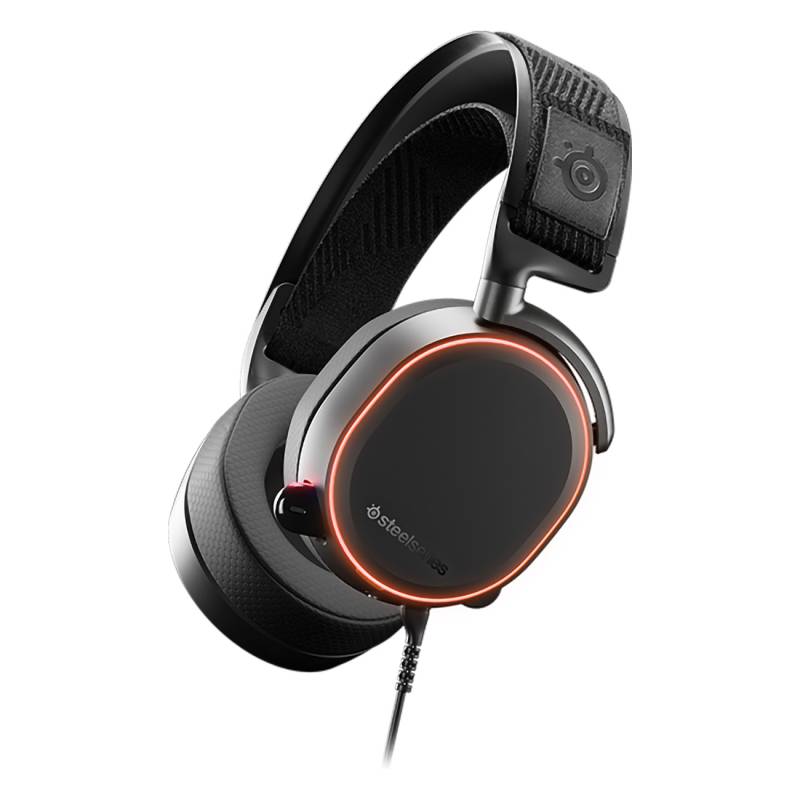 SteelSeries Arctis Pro Aussteller | Headset | USB ChatMix Regler | Haupt-Headset-Kabel | Adapter f?r 3,5 mm | 4-polig | Mikrofon-Windschutz von SteelSeries
