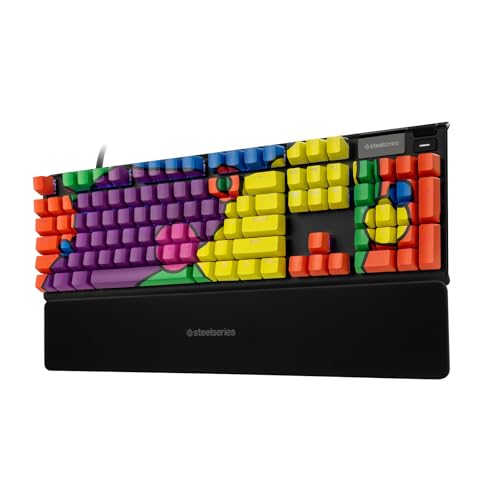 SteelSeries Keycaps - Mit Künstler entworfene Limited Edition - Roma Bib - Double Shot-Keycap - Langlebiger PBT-Thermoplast - Kompatibel mit vielen mechanischen Tastaturen - Spezielles Artwork von SteelSeries