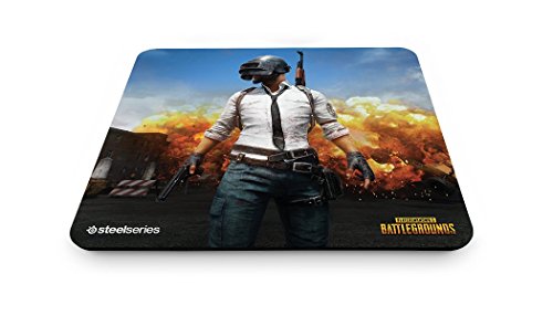 SteelSeries QcK+ - Gaming-Mauspad - 450mm x 400mm x 4mm - Stoff - Gummiunterseite - PUBG Erangel von SteelSeries