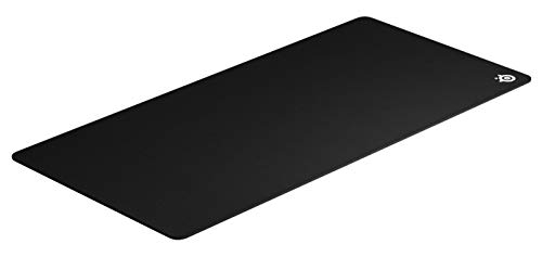 SteelSeries QcK 3XL - Gaming-Oberfläche - Optimiert für Kapillarproben - Maximale Kontrolle - Schwarz (1220mm x 590mm x 3mm) von SteelSeries