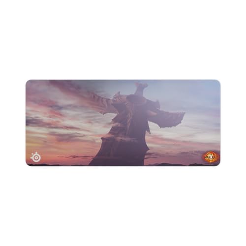 SteelSeries QcK Gaming-Mauspad - World of Warcraft Edition - Inklusive In-Game-Item - XXL Dicker Stoff - Für den ganzen Schreibtisch - Optimales Tracking und Stabilität -Optimiert für Gaming-Sensoren SteelSeries QcK Gaming-Mauspad - World of Warcraft Edition - Inklusive In-Game-Item - XXL Dicker Stoff - Für den ganzen Schreibtisch - Optimales Tracking und Stabilität -Optimiert für Gaming-Sensoren von SteelSeries