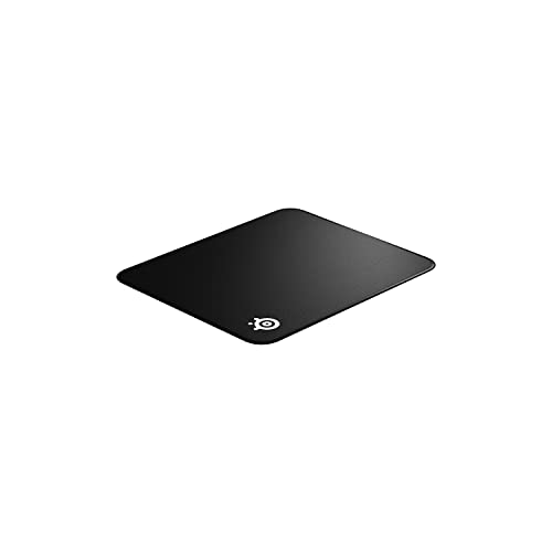 SteelSeries QcK Gaming-Mauspad – großes Tuch mit genähten Kanten – extra langlebig – optimiert für Gaming-Sensoren – Schwarz SteelSeries QcK Gaming-Mauspad – großes Tuch mit genähten Kanten – extra langlebig – optimiert für Gaming-Sensoren – Schwarz von SteelSeries