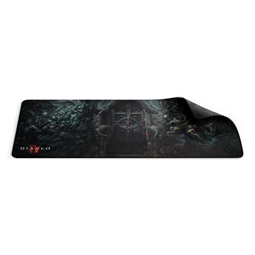 SteelSeries QcK Gaming Surface - Diablo IV Edition - XXL Dickes Tuch - Größe zur Abdeckung von Schreibtischen - optimiert für Gaming-Sensoren von SteelSeries