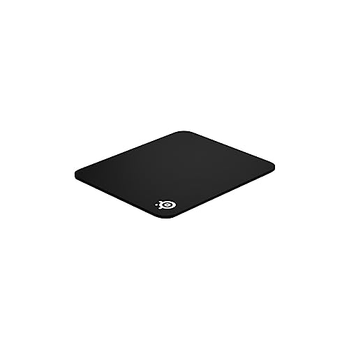 SteelSeries QcK Gaming Surface - Mitteldickes Tuch - Mauspad aller Zeiten - Peak Tracking und Stabilität - Schwarz von SteelSeries