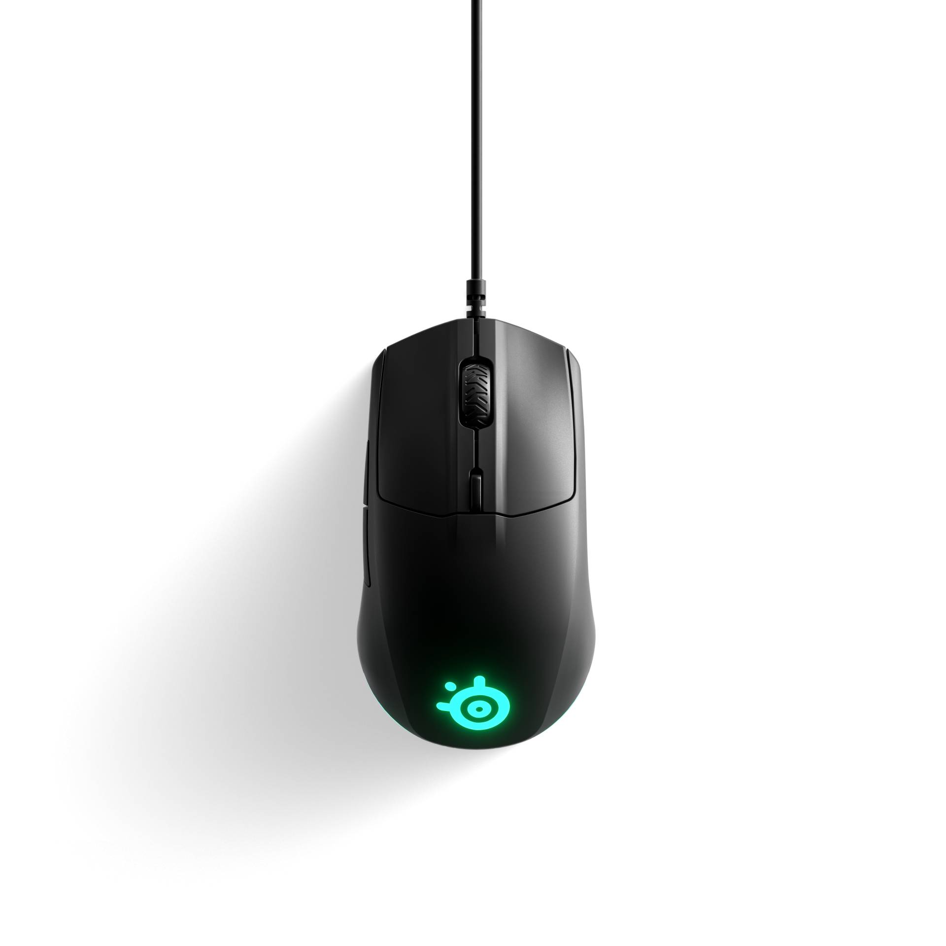 SteelSeries Rival 3 Gaming Maus, kabelgebunden, 8.500 CPI TrueMove Core optischer Sensor, 6 programmierbare Tasten von SteelSeries