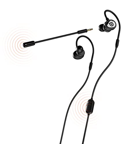 SteelSeries Tusq - In-Ear-Gaming-Headset für mobiles Gaming – Integriertes und abnehmbares, optionales Bügelmikrofon – Ergonomisches Bügel-Design SteelSeries Tusq - In-Ear-Gaming-Headset für mobiles Gaming – Integriertes und abnehmbares, optionales Bügelmikrofon – Ergonomisches Bügel-Design von SteelSeries