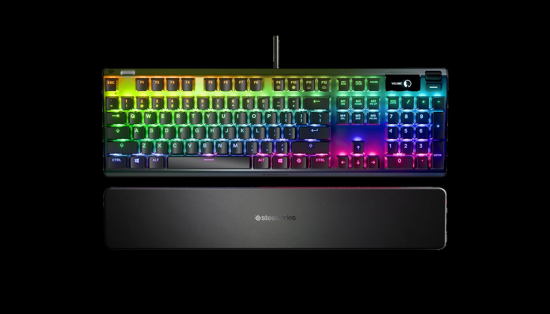 Steelseries APEX 7 Tastatur USB QWERTY US Englisch Schwarz (64636) von SteelSeries