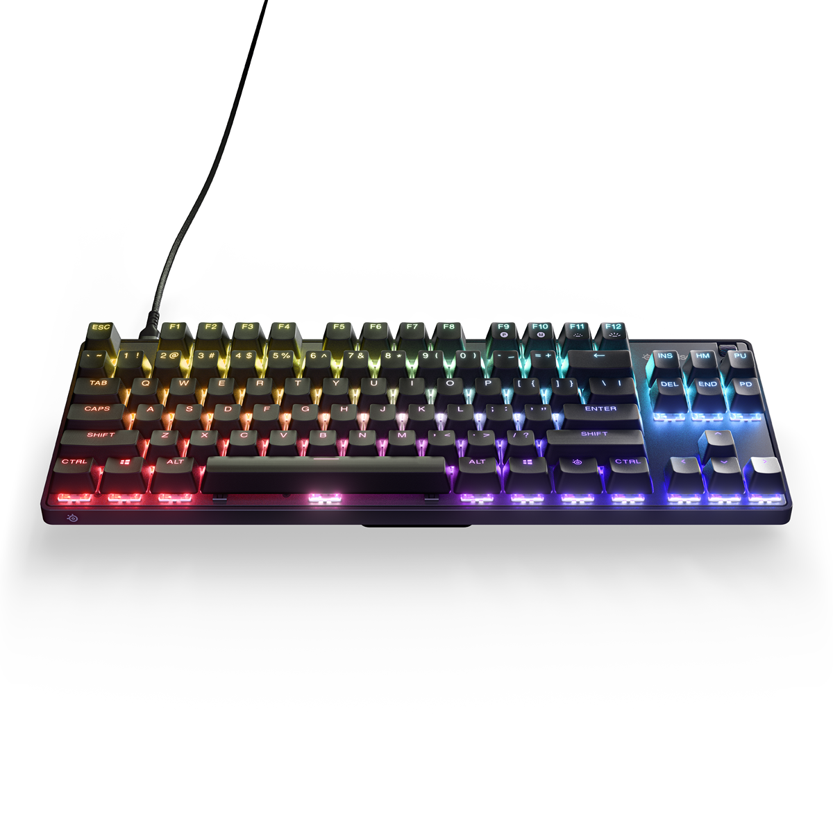 Steelseries Apex 9 TKL Gaming-Tastatur, DE -Layout, RGB-Beleuchtung, Austauschbare Switche von SteelSeries