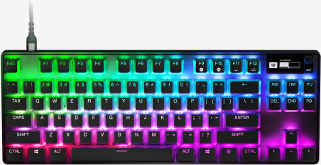 Steelseries Apex Pro TKL Tastatur USB QWERTZ Deutsch Schwarz (64859) von SteelSeries
