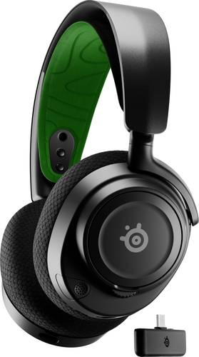 Steelseries Arctis Nova 7X Gaming Over Ear Headset Bluetooth®, Funk Stereo Schwarz, Grün Mikrofon- von SteelSeries