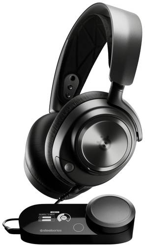 Steelseries Arctis Nova Pro Gaming Over Ear Headset kabelgebunden Stereo Schwarz Lautstärkeregelung von SteelSeries