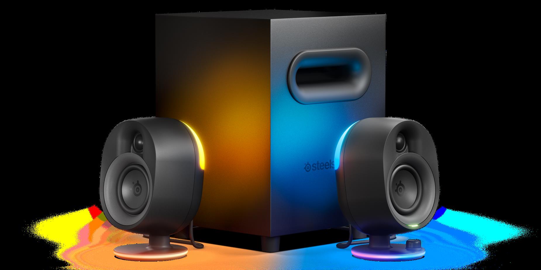 Steelseries Arena 7 - 2.1 Kanäle - PC/Notebook - Schwarz - 2-Wege - 35 - 20000 Hz - 100 dB (61543) von SteelSeries